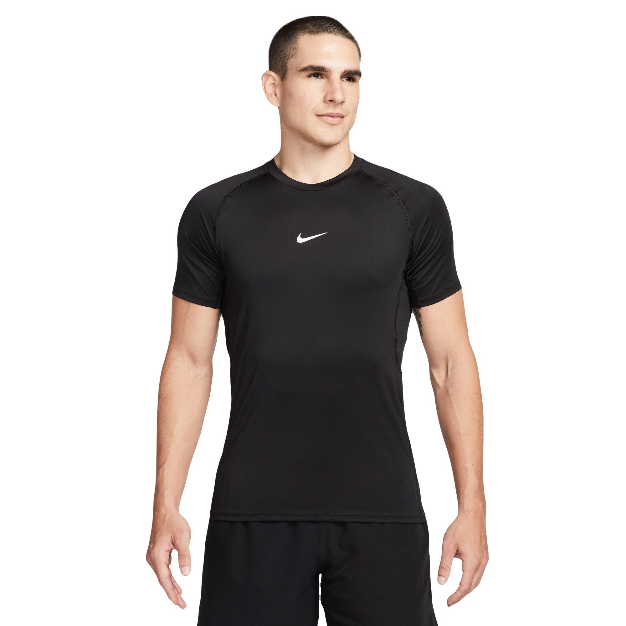 Nike Men's Pro Dri-FIT Slim Short-Sleeve Top-Black